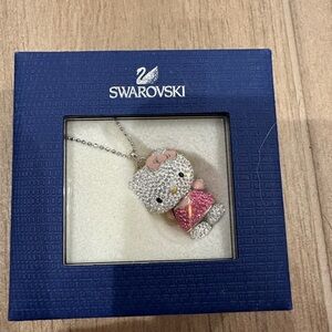 Sanrio Hello Kitty Necklace with Pink and Silver Accents